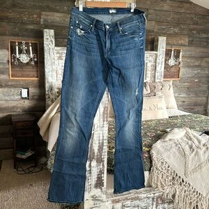Super cute distressed jeans